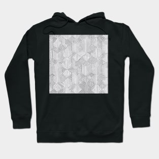 Abstract Down Feathers (MD23SPR010b) Hoodie